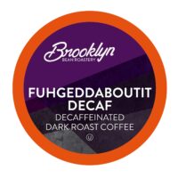 Brooklyn Beans, Coffee Pods, Fuhgeddaboutit Decaf, Compatible with 2.0 Keurig Coffee Pods K Cup Brewers, 40 Count
