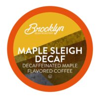 Brooklyn Beans Coffee Pods, Maple Sleigh Decaf, Compatible with 2.0 Keurig Coffee Pods K Cup Brewers, 40 Count
