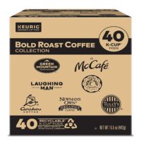 Keurig Bold Roast Coffee Collection, Single -Serve K-Cup Coffee Pods Variety Pack, 40 Count