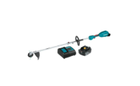 Makita XUX02SM1X1 18V LXT Lithium-Ion Brushless Cordless Couple Shaft Power Head Kit w/13 in. String Trimmer Attachment (4.0Ah)
