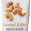Wickedly Prime Roasted Cashews, Coconut Toffee, Snack Pack, 1.5 Ounce (Pack of 15)