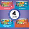 Purina Friskies Pate Wet Cat Food Variety Pack, Seafood & Chicken Pate Favorites - (40) 5.5 oz. Cans