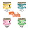 Weruva Cats in the Kitchen, Kitchen Cuties Variety Pack, Wet Cat Food by Weruva, 6oz Cans (Pack of 24)