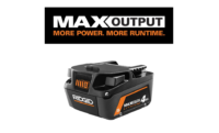 RIDGID AC840040 18V 4.0 Ah MAX Output Lithium-Ion Battery