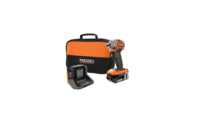 RIDGID R87208K 18V SubCompact Brushless Cordless 1/2 in. Impact Wrench Kit with 2.0 Ah Battery, 18V Charger, and Bag