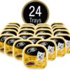 CESAR Soft Wet Dog Food Classic Loaf in Sauce Grilled Steak and Eggs Flavor, 3.5 oz. Easy Peel Trays Pack of 24 CESAR Soft Wet Dog Food Classic Loaf in Sauce Grilled Steak and Eggs Flavor, 3.5 oz. Easy Peel Trays Pack of 24