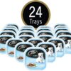 CESAR Puppy Soft Wet Dog Food Classic Loaf in sauce Chicken & Beef Recipe, 3.5 oz. Pack of 24 Easy Peel Trays