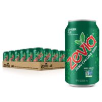 Zevia Zero Calorie Soda, Ginger Ale, 12 Ounce Cans (Pack of 24)
