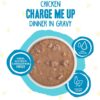 Weruva Wet Cat Food B.F.F. OMG - Best Feline Friend Oh My Gravy!, Chicken Charge Me Up with Chicken in Gravy, 2.8oz Pouch (Pack of 12)