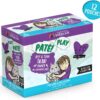 Weruva Wet Cat Food B.F.F. Play - Best Feline Friend Paté Lovers, Aw Yeah!, Beef & Tuna Ta Da! with Beef & Tuna, 3oz Pouch (Pack of 12)