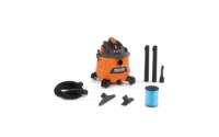 RIDGID HD1400 14 Gallon 6.0-Peak HP NXT Wet/Dry Shop Vacuum with Fine Dust Filter, Hose and Accessories
