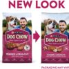 Purina Dog Chow High Protein Dry Dog Food, Tender & Crunchy With Real Lamb & Turkey Flavor - 16.5 lb. Bag