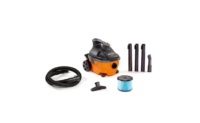 RIDGID WD4070 4 Gallon 5.0-Peak HP Portable Wet/Dry Shop Vacuum with Fine Dust Filter, Hose and Accessories