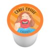 Crave Beverages Flavored Coffee Pods, Compatible with Keurig K-Cup Brewers, Caramel, 100 Count Crave Beverages Flavored Coffee Pods, Compatible with Keurig K-Cup Brewers, Caramel, 100 Count