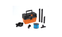 RIDGID WD4522 4.5 Gallon 5.0-Peak HP ProPack Wet/Dry Shop Vacuum with Fine Dust Filter, Expandable Hose and Accessories