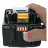 Makita BL1840BDC1 18-Volt LXT Lithium-Ion High Capacity Battery Pack 4.0Ah with Fuel Gauge and Charger Starter Kit