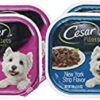 CESAR Adult Soft Wet Dog Food Filets in Gravy Variety Pack, Filet Mignon, New York Strip and Prime Rib Flavors, (24) 3.5 oz. Trays CESAR Adult Soft Wet Dog Food Filets in Gravy Variety Pack, Filet Mignon, New York Strip and Prime Rib Flavors, (24) 3.5 oz. Trays