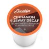 Brooklyn Beans Decaf Coffee Pods, Cinnamon Subway, Compatible with 2.0 Keurig Coffee Pods K Cup Brewers, 40 Count