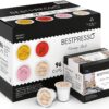Bestpresso Coffee, Variety Pack Single Serve K-Cup Pods, 96 Count. Includes Breakfast, Colombain, Donut and Italian (Compatible With 2.0 Keurig Brewers) 8 Packs Of 12 Cups