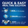 Kraft White Cheddar Macaroni and Cheese Meal (7.3 oz Boxes, Pack of 24)