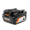 RIDGID AC93044SBN 18V Lithium-Ion (2) 4.0 Ah Battery Starter Kit with Charger and Bag