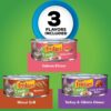 Purina Friskies Pate Wet Cat Food Variety Pack, Salmon, Turkey & Grilled - (2 Packs of 12) 5.5 oz. Cans Purina Friskies Pate Wet Cat Food Variety Pack, Salmon, Turkey & Grilled - (2 Packs of 12) 5.5 oz. Cans