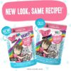 Weruva B.F.F. Omg - Best Feline Friend Oh My Gravy!, Date Nite! With Duck & Salmon In Gravy Cat Food, 2.8Oz Pouch (Pack Of 12)