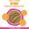 Weruva Wet Cat Food B.F.F. Play - Best Feline Friend Paté Lovers, Aw Yeah!, Tuna & Salmon Oh Snap! with Tuna & Salmon, 2.8oz Can (Pack of 12)