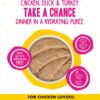 Weruva Wet Cat Food B.F.F. Play - Best Feline Friend Paté Lovers, Aw Yeah!, Chicken, Duck & Turkey Take a Chance with Chicken, Duck & Turkey, 5.5 Ounce (Pack of 8)