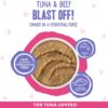 Weruva Wet Cat Food B.F.F. PLAY - Best Feline Friend Paté Lovers, Aw Yeah!, Tuna & Beef Blast Off! with Tuna & Beef, 3oz Pouch (Pack of 12)