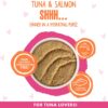 Weruva Wet Cat Food B.F.F. PLAY - Best Feline Friend Paté Lovers, Aw Yeah!, Tuna & Salmon Shhh... with Tuna & Salmon, 3oz Pouch (Pack of 12)