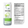 CELSIUS Sweetened with Stevia Sparkling Cucumber Lime Fitness Drink, Zero Sugar, 12oz. Slim Can (Pack of 12) CELSIUS Sweetened with Stevia Sparkling Cucumber Lime Fitness Drink, Zero Sugar, 12oz. Slim Can (Pack of 12)