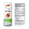 CELSIUS Sweetened with Stevia Sparkling Fitness Drink, Zero Sugar, Slim Can, Orange Pomegranate, 144 Fl Oz (Pack of 12)