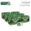 Green Mountain Coffee Roasters Colombia Select, Single-Serve Keurig K-Cup Pods, Medium Roast Coffee, 12 Count (Pack of 6)