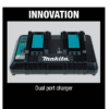 Makita DC18RD 18-Volt Lithium-Ion Dual Port Rapid Optimum Charger Makita DC18RD 18-Volt Lithium-Ion Dual Port Rapid Optimum Charger