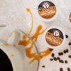 Victor Allen Coffee, Caramel Macchiato Single Serve K-cup, 80 Count (Compatible with 2.0 Keurig Brewers)
