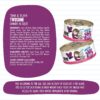 Weruva Best Feline Friend (B.F.F.) Tuna & Tilapia Twosome with Tuna & Tilapia in Gelée Cat Food, 5.5oz Can (Pack of 24), Purple