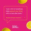 Lemon Perfect, Organic Cold-Pressed Lemon Water, Squeezed from Real Fruit, Flavored Water, Sugar-Free, Keto Certified, No Artificial Ingredients, Dragon Fruit Mango (12-Pack)