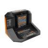 RIDGID AC93044SBN 18V Lithium-Ion (2) 4.0 Ah Battery Starter Kit with Charger and Bag