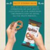 Unique Snacks Extra Salt Splits Pretzels, Delicious Homestyle Baked, Certified OU Kosher and Non-GMO, No Artificial Flavor, 11 Oz Bags (Pack of 12)
