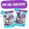 Weruva Wet Cat Food B.F.F. Play - Best Feline Friend Paté Lovers, Aw Yeah!, Beef & Tuna Ta Da! with Beef & Tuna, 3oz Pouch (Pack of 12)