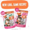 Weruva Wet Cat Food B.F.F. PLAY - Best Feline Friend Paté Lovers, Aw Yeah!, Tuna & Salmon Shhh... with Tuna & Salmon, 3oz Pouch (Pack of 12)