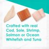 Purina Fancy Feast Grain Free Pate Wet Cat Food Variety Pack, Seafood Classic Pate Collection - (2 Packs of 12) 3 oz. Cans