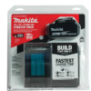 Makita BL1840BDC1 18-Volt LXT Lithium-Ion High Capacity Battery Pack 4.0Ah with Fuel Gauge and Charger Starter Kit