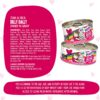 Weruva Wet Cat Food B.F.F. OMG - Best Feline Friend Oh My Gravy!, Tuna & Duck Dilly Dally with Tuna & Duck, 2.8oz Can (Pack of 12)