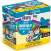 Weruva Wet Cat Food B.F.F. OMG - Best Feline Friend Oh My Gravy!, Chicken Charge Me Up with Chicken in Gravy, 2.8oz Pouch (Pack of 12)