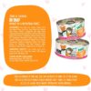 Weruva Wet Cat Food B.F.F. Play - Best Feline Friend Paté Lovers, Aw Yeah!, Tuna & Salmon Oh Snap! with Tuna & Salmon, 2.8oz Can (Pack of 12)