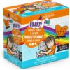 Weruva B.F.F. OMG - Best Feline Friend Oh My Gravy!, Purr-Fect Plannin'! with Chicken, Turkey & Salmon in Gravy Cat Food, 2.8oz Pouch (Pack of 12)