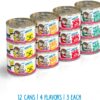 Weruva Wet Cat Food Best Feline Friend (B.F.F.), Batch 'O Besties Variety Pack, 3oz Can (Pack of 12) Weruva Wet Cat Food Best Feline Friend (B.F.F.), Batch 'O Besties Variety Pack, 3oz Can (Pack of 12)