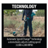 Makita XRU13Z 18-Volt LXT Lithium-Ion Brushless Cordless Curved Shaft String Trimmer (Tool-Only)